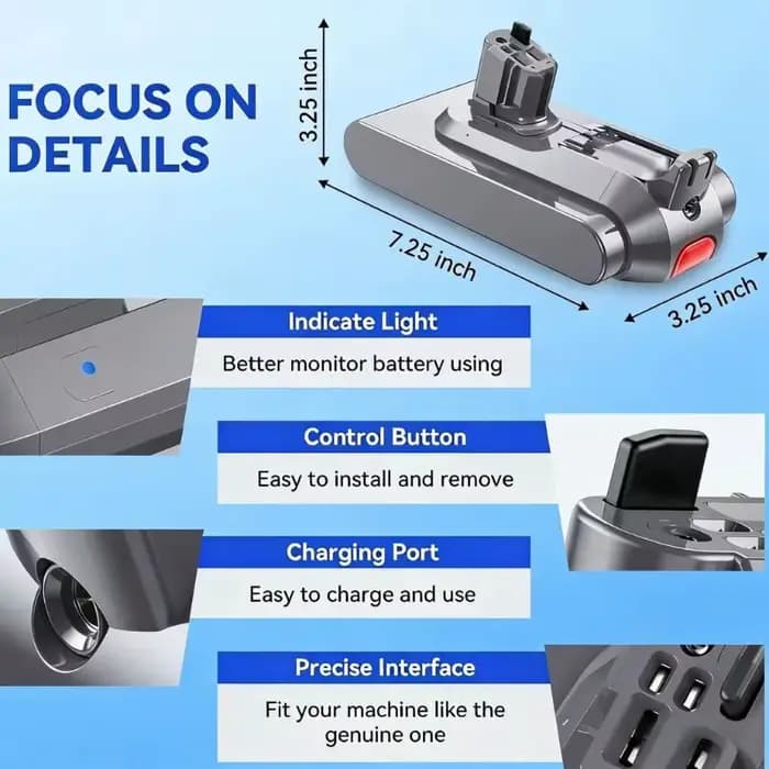 Batterie pour aspirateur Dyson V11