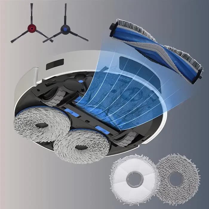A52Q2 ensemble d'accessoires pour aspirateur Robot ECOVACS DEEBOT T30 Pro Omni / T30