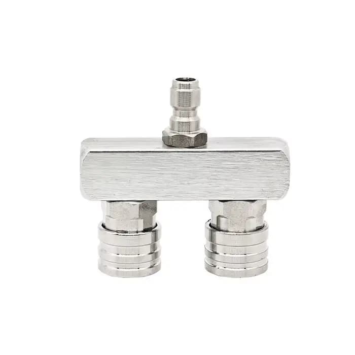 Adaptateur de double buse pour nettoyeur haute pression 2 en 1