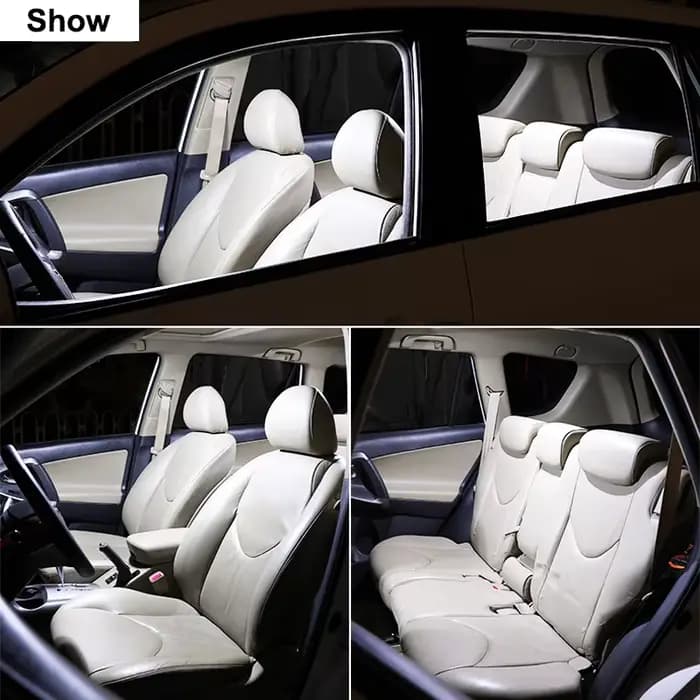 Accessoires de voiture pour Dacia Duster Sandero Jogger Lodgy Dokker Logan Spring Canbus dôme ​ Kit d'ampoule intérieure LED pour plaque d'immatriculation
