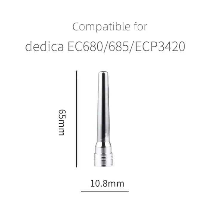 Embout de buse de vapeur en acier inoxydable pour Delonghi Dedica