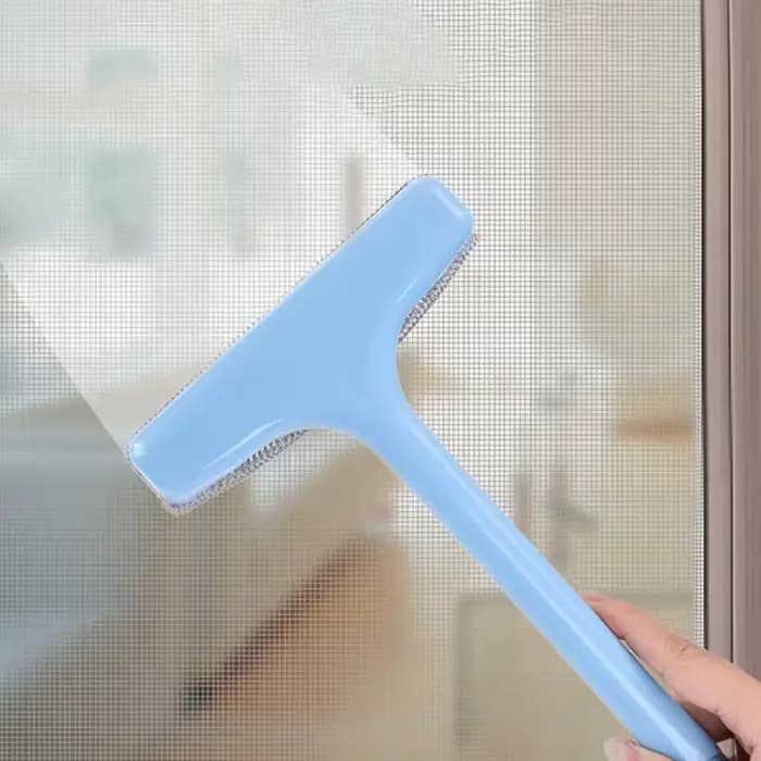 Brosse de lavage de fenêtre de livres ménagers