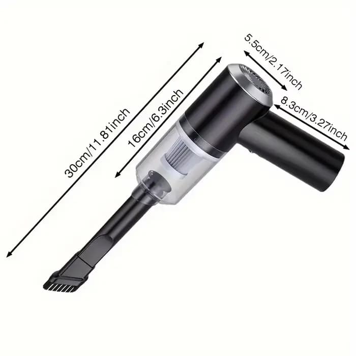 Mini aspirateur sans fil à forte aspiration, aspirateur rechargeable multifonctionnel, utilisé pour nettoyer l'ordinateur, la maison et la voiture