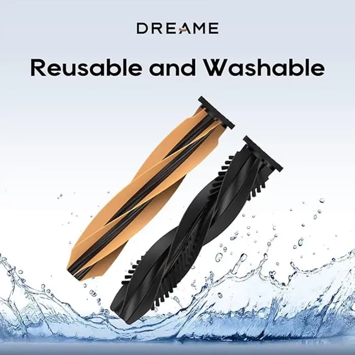 Dreame DuoBrush Original pour X50 Ultra/L50 Ultra/L40s Ultra/Série Aqua10/D20 Plus/D20 Pro Plus / Matrix10 Ultra Robot Aspirateur