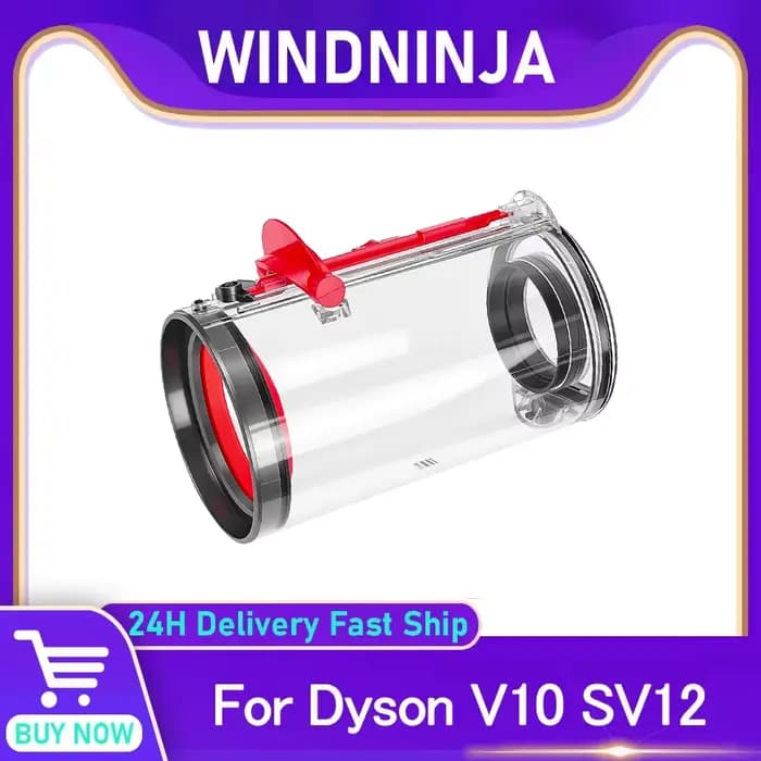 Grand bac à poussière pour aspirateur Dyson V10 SV12