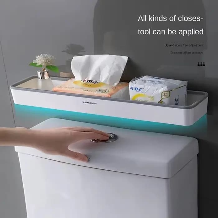 Armoire de rangement murale pour toilettes