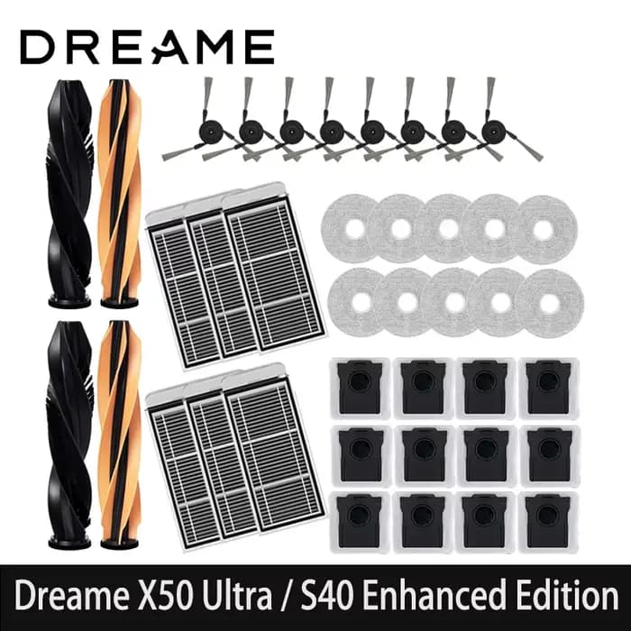 Accessoires pour aspirateur robot Dreame X50 Ultra / S40 Enhanced Edition : brosse principale