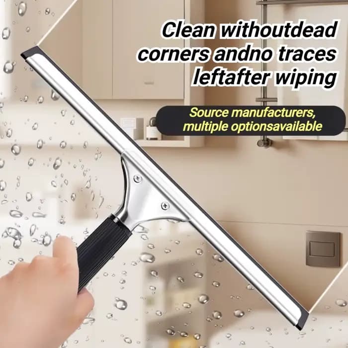 Nettoyeur de vitres en silicone avec lame