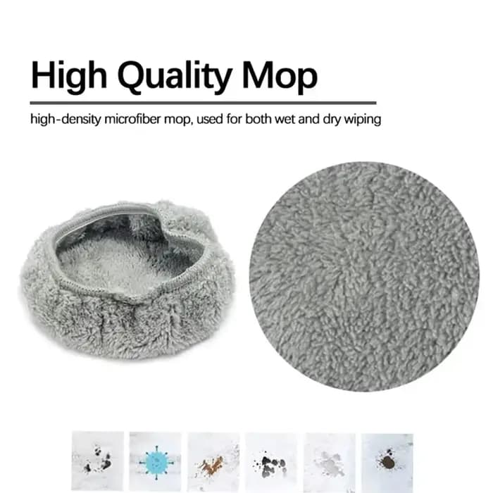 Accessoires, chiffon de nettoyage en microfibre pour robot nettoyeur de vitres 188168