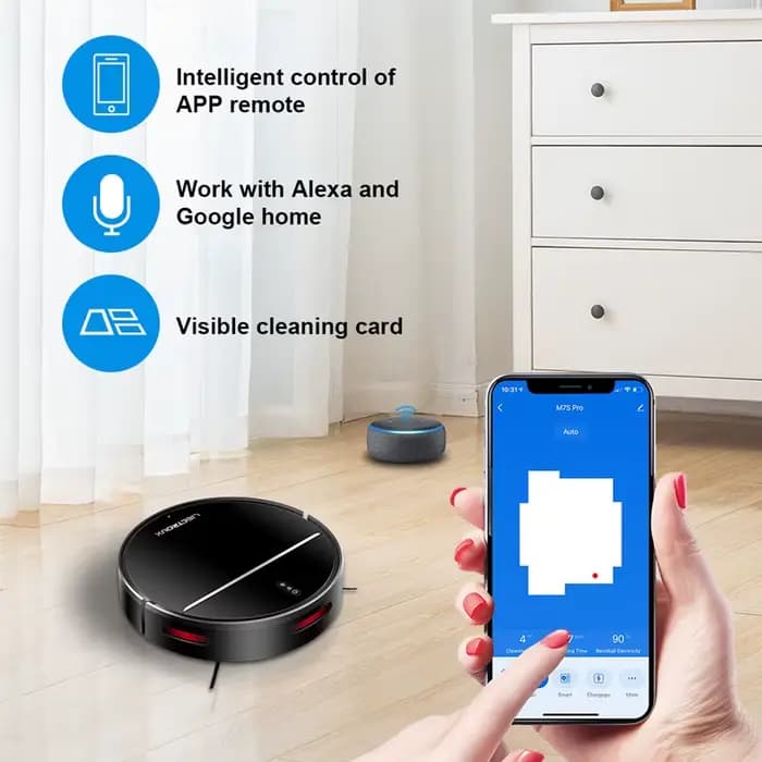 LIECTROUX M7S PRO Aspirateur Robot