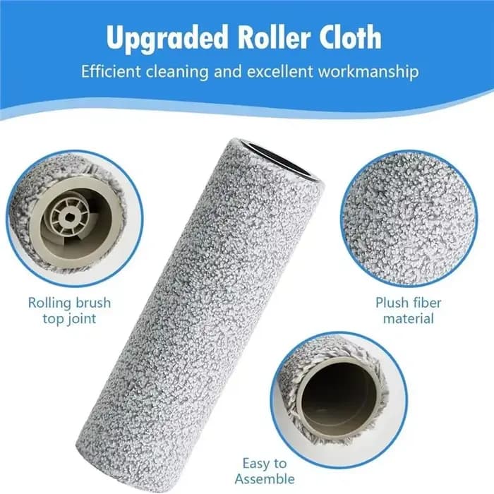Accessoires de remplacement pour aspirateur robot Ecovacs Deebot X8 PRO / X8 PRO PLUS AI : rouleau de nettoyage