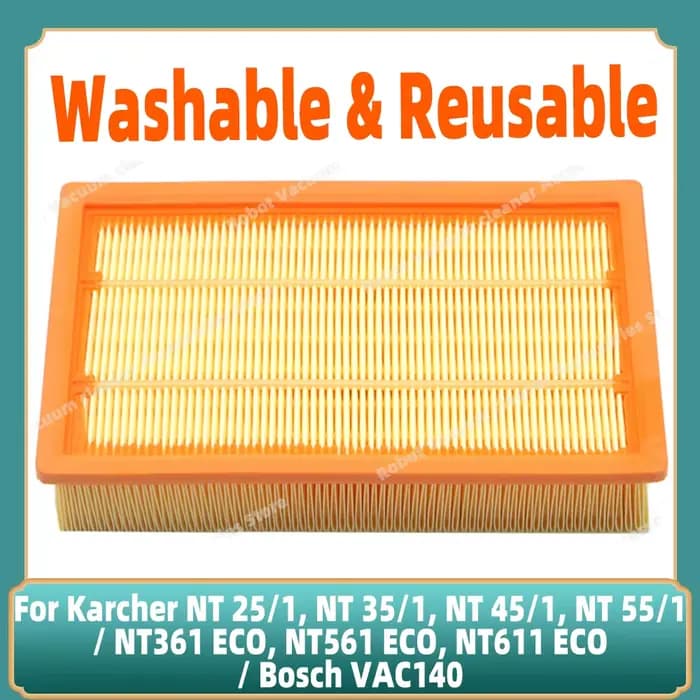 Filtre Compatible pour (Karcher NT 25/1