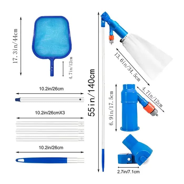 Kit d'aspirateur de piscine
