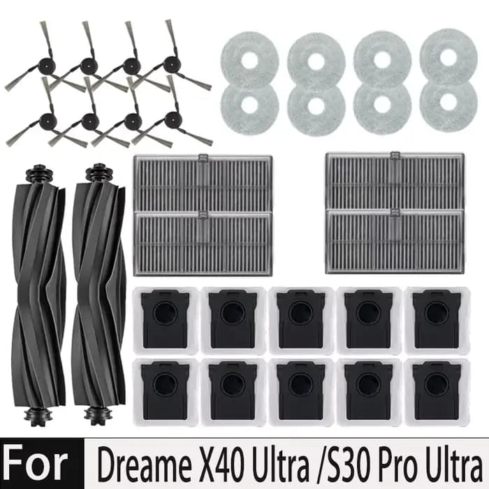 Brosse principale, serpillière
