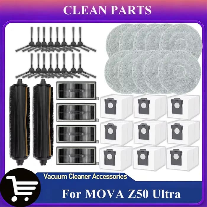 Accessoires pour aspirateur (MOVA Z50 Ultra) : pièces détachées