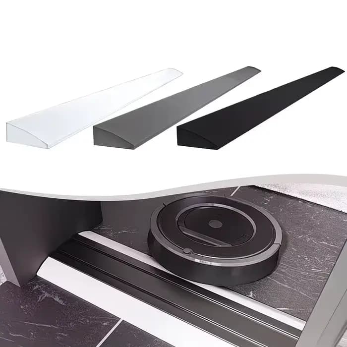 Bande de franchissement flexible en silicone pour robot aspirateur