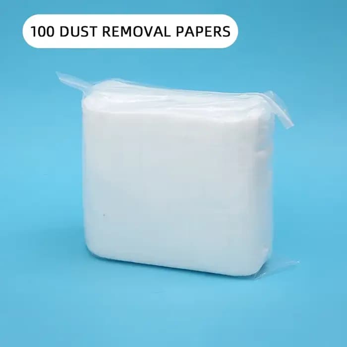 100 pièces Tête de rechange jetable en tissu pour balai serpillère