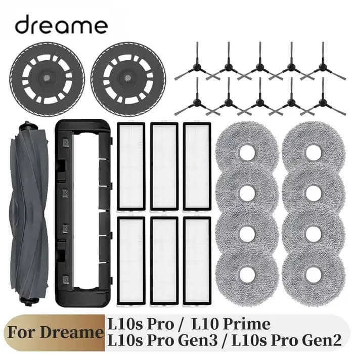 Pièces détachées pour robot aspirateur Dreame L10s Pro Gen 3