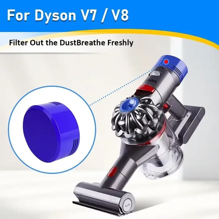 Kit d'aspirateur de remplacement de filtre pour aspirateur sans fil Dyson V7 V8 Absolute Animal