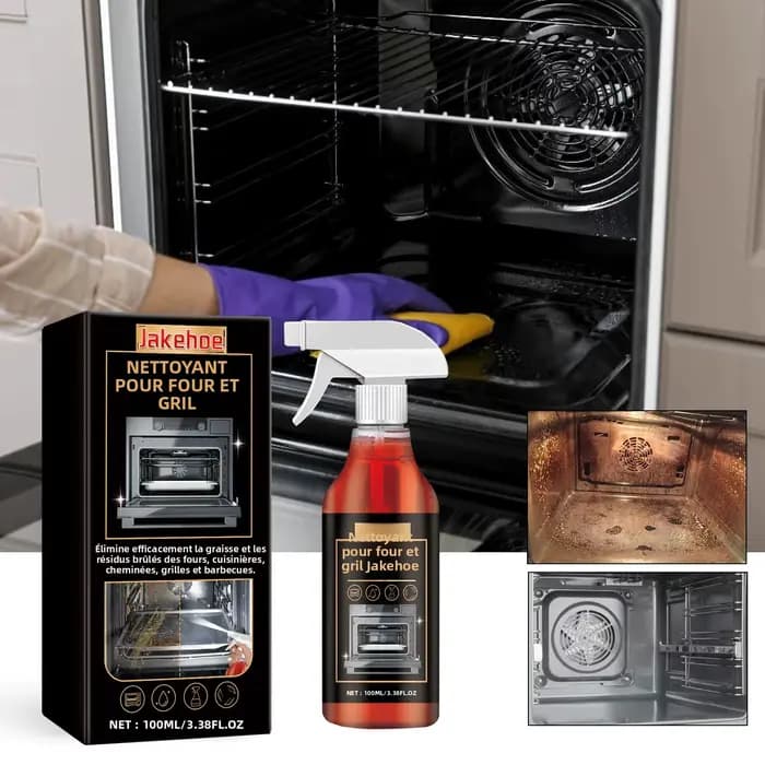 Mousse nettoyante puissante pour four de cuisine