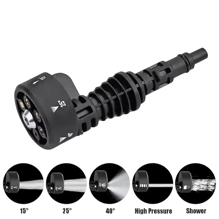 Buse de nettoyage haute pression multifonctionnelle 6 en 1