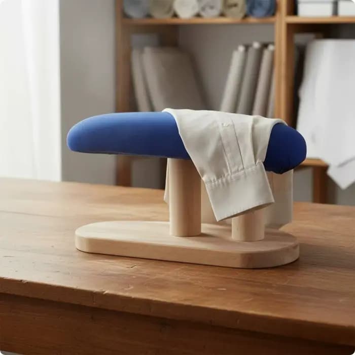 Planche à repasser compacte pour table
