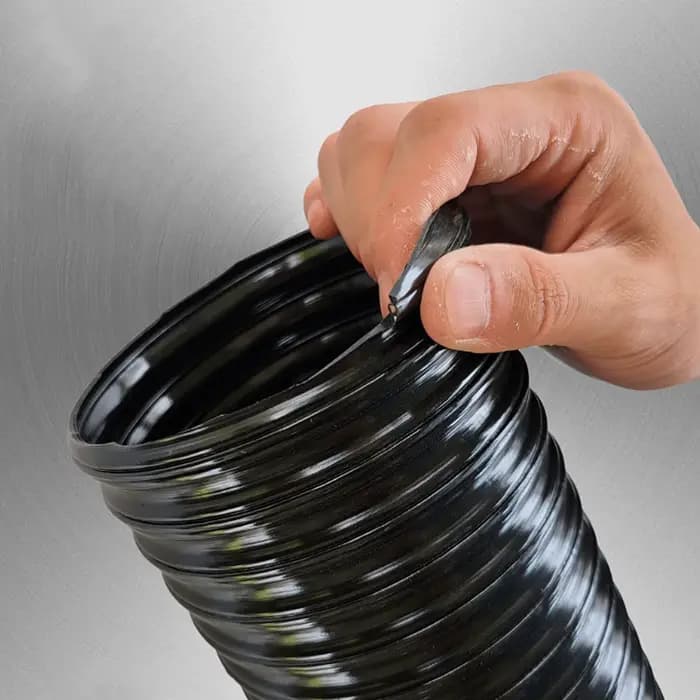 Tuyau en PU transparent pour aspiration de poussière, diamètre intérieur de 25 à 0.63mm, 1 à 5 mètres de long, épaisseur de 100mm