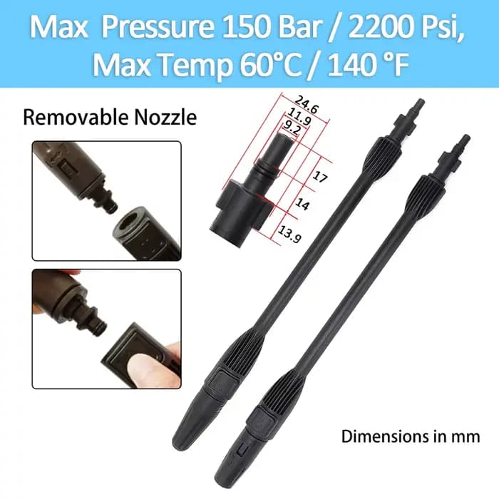 Buse de pistolet de pulvérisation pour nettoyeur haute pression