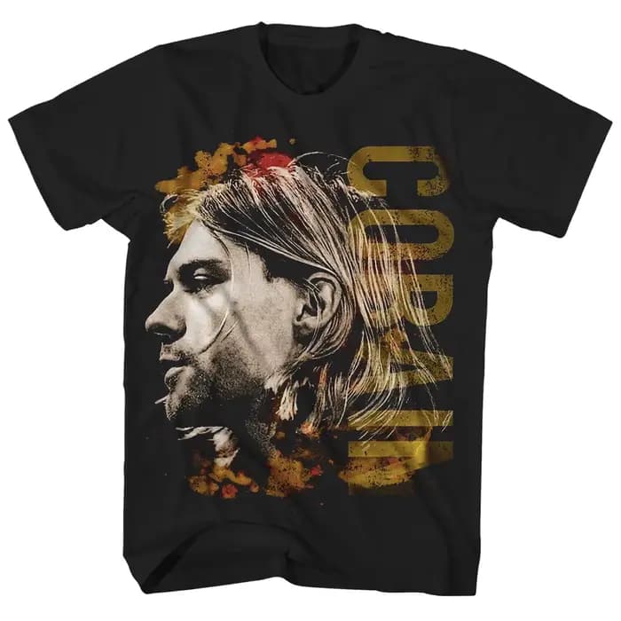 T-Shirt classique avec Logo rouge du groupe de Rock Nirvana, 100% coton, t-shirt graphique pour hommes et femmes, Streetwear d'été