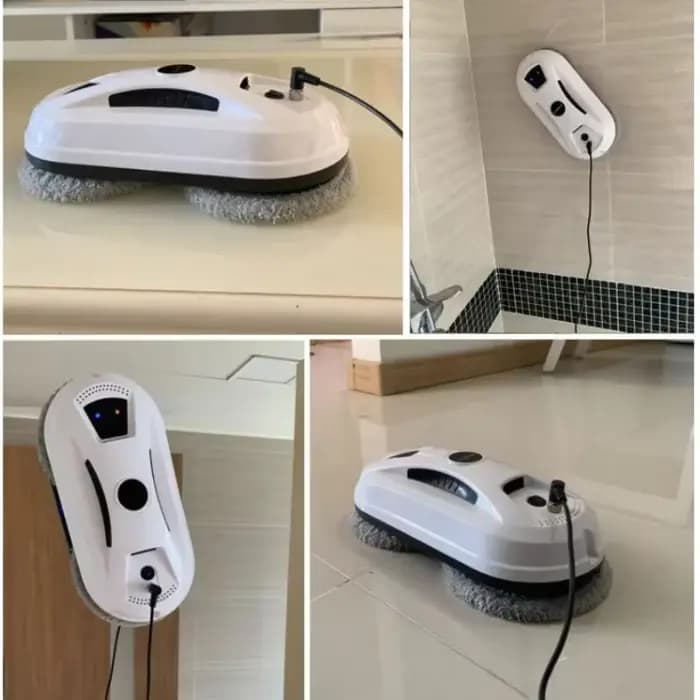 Robot de nettoyage de vitres intelligent pour la maison avec télécommande
