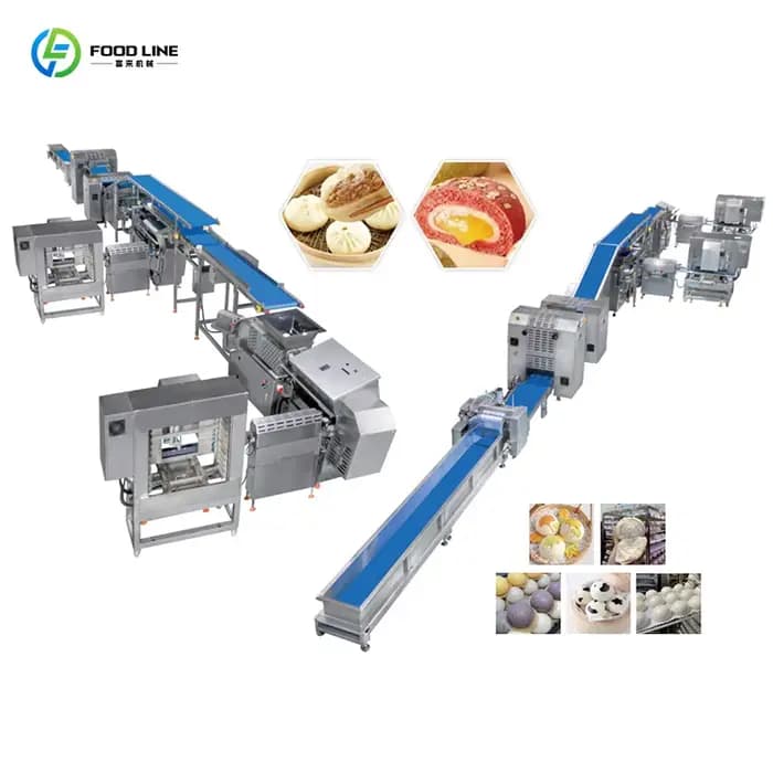 Machine à pain automatique - Machine à pain à hamburger commerciale pour usage domestique et professionnel