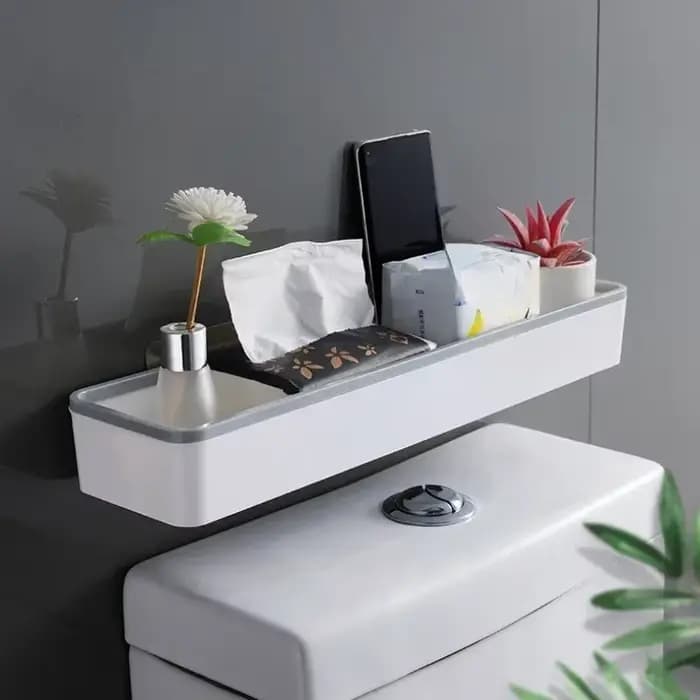 Armoire de rangement murale suspendue pour toilettes