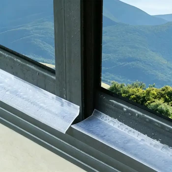 Barrière en caoutchouc 1M pour ouvertures coulissantes