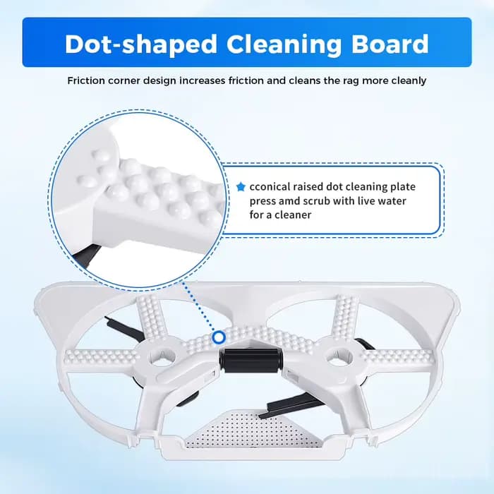 Plateau de nettoyage de la station de base pour robot aspirateur Xiaomi Mijia M30S M40 Dreame L30 Ultra/X30 Ultra/X40 Ultra/S10PU/L10s Pro Ultra Arm Series