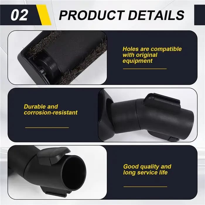 Ensemble de remplacement SBB Parquet pour aspirateur Miele