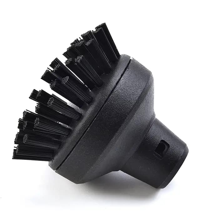 Grande brosse ronde pour nettoyeur vapeur