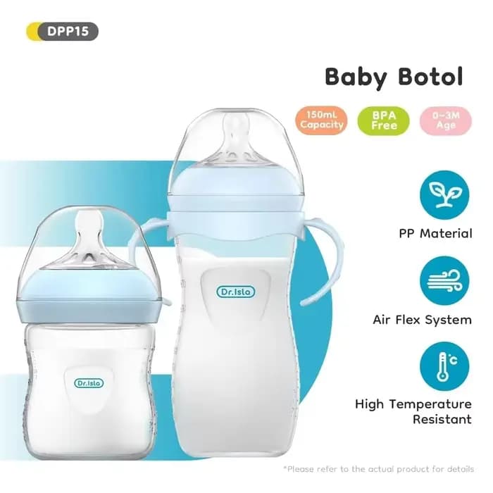 Bouteille PP pour bébé 150/240/330ML, biberon pour nouveau-né avec poignée, biberon pour lait, biberons pour bébé, fournitures d'alimentation pour nouveau-né, sans BPA