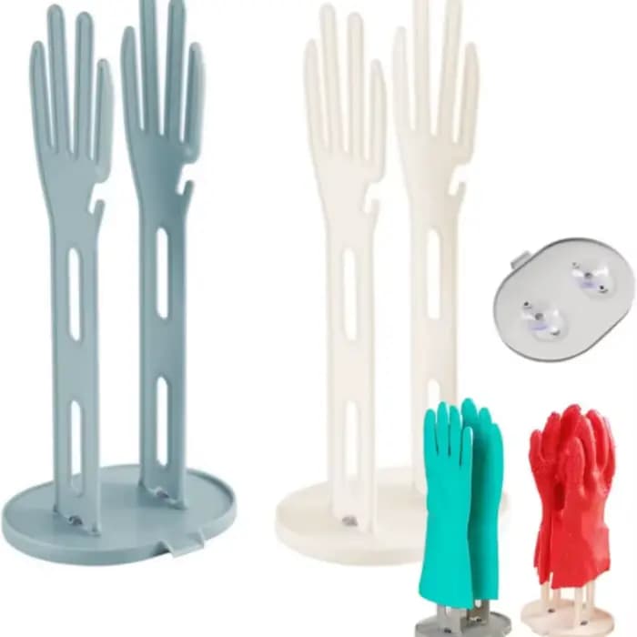 Support de séchage de gants de cuisine avec Base de Drainage