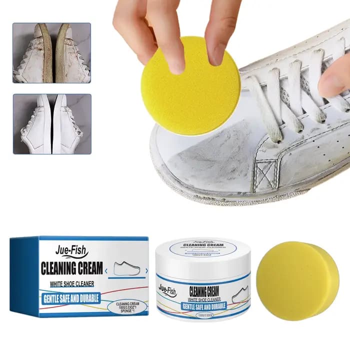 Baume de nettoyage blanchissant pour chaussures