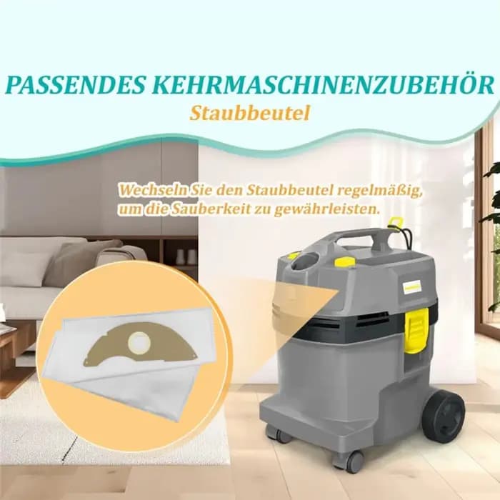 Sac de rechange pour aspirateur Kärcher NT 22/1 NT22/1AP - Ensemble de sacs accessoires