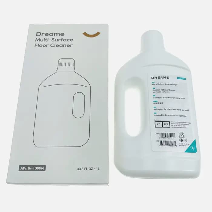 Solution de nettoyage de sols Dreame Pet Friendly 1L pour tous les robots et aspirateurs humides et secs