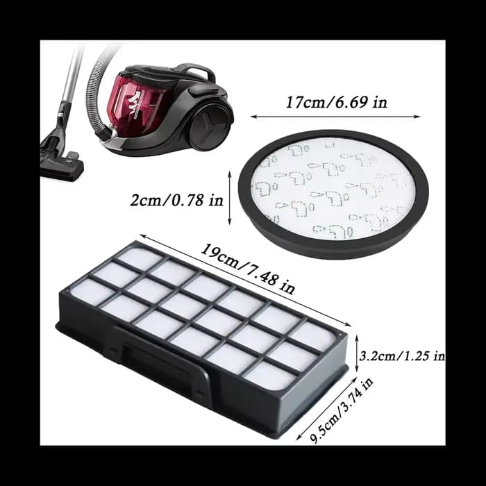 Compatible avec le filtre d’aspirateur Rowenta ZR006001 RO6921EA RO6941EA RO6951EA RO6954EA RO6963EA RO6984EA