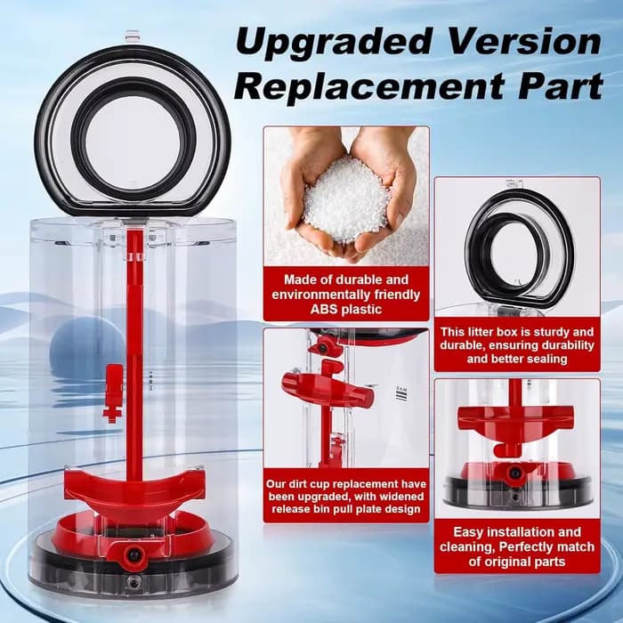 Pièce de rechange pour aspirateur sans fil Dyson V10 SV12 : grand bac de collecte de poussière