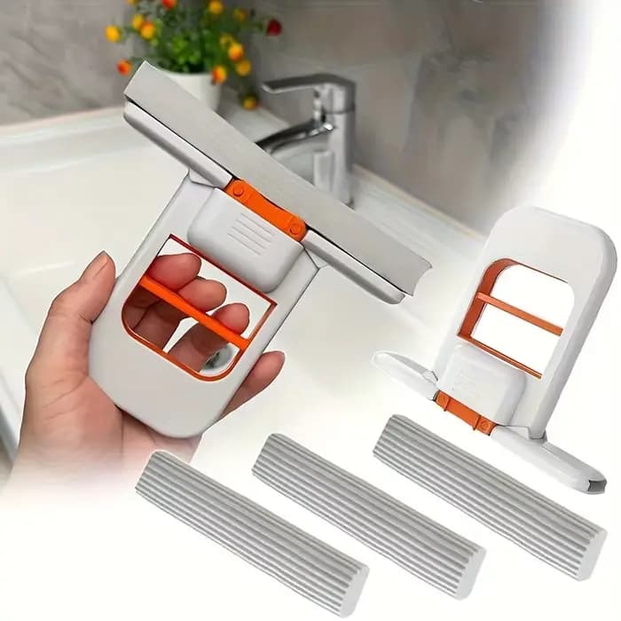 2/8 pièces Balai serpillère auto-essoreur de bureau