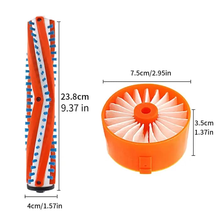 Kit d'écran de filtre de barre de rouleau de brosse principale de remplacement d'aspirateur de haute qualité pièces pour pièces BLACK + DECKER BSV2020G BSV2020P