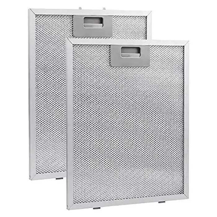 2 pièces filtres pour hotte de cuisine filtre de ventilation d'extracteur de maille métallique 320x260 Mm