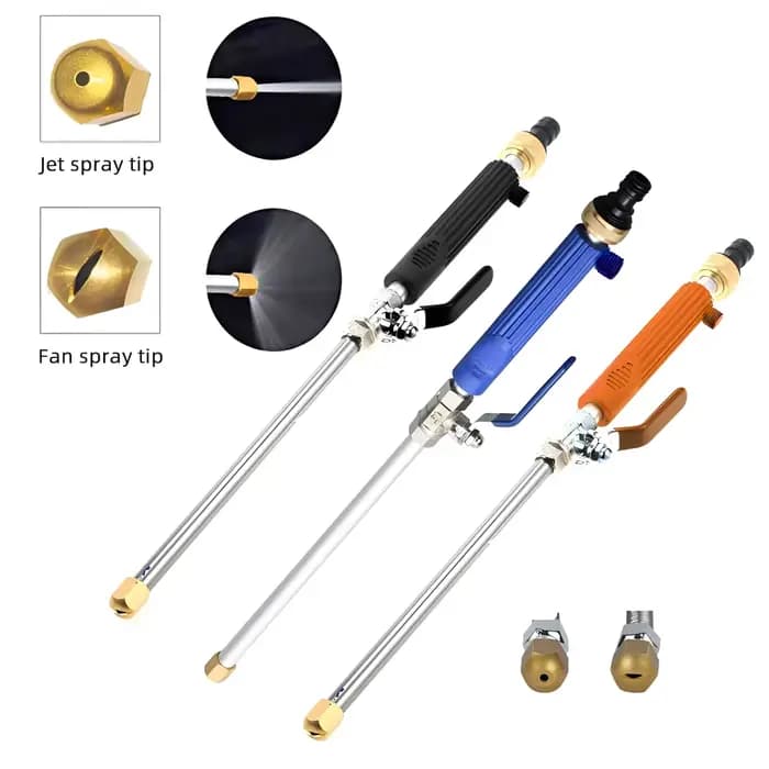 Pistolet de lavage haute pression pour voiture avec tuyau et buse de pulvérisation