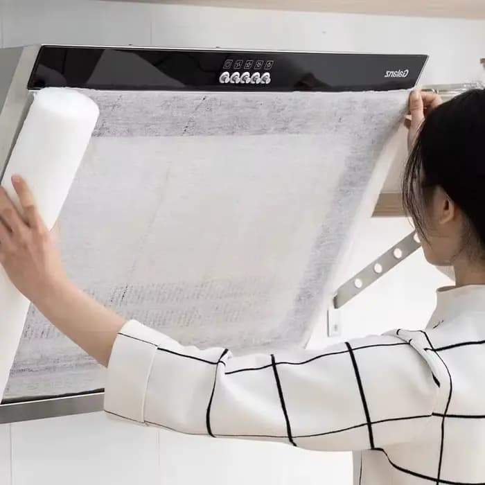 Papier filtre jetable Non tissé pour hotte de cuisine
