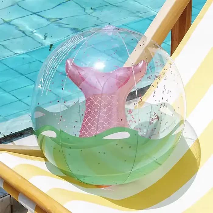 Bouée gonflable pour piscine, accessoires de piscine, tuyau de gonflage, ballon de plage gonflable, anneau de piscine, fête estivale à la plage