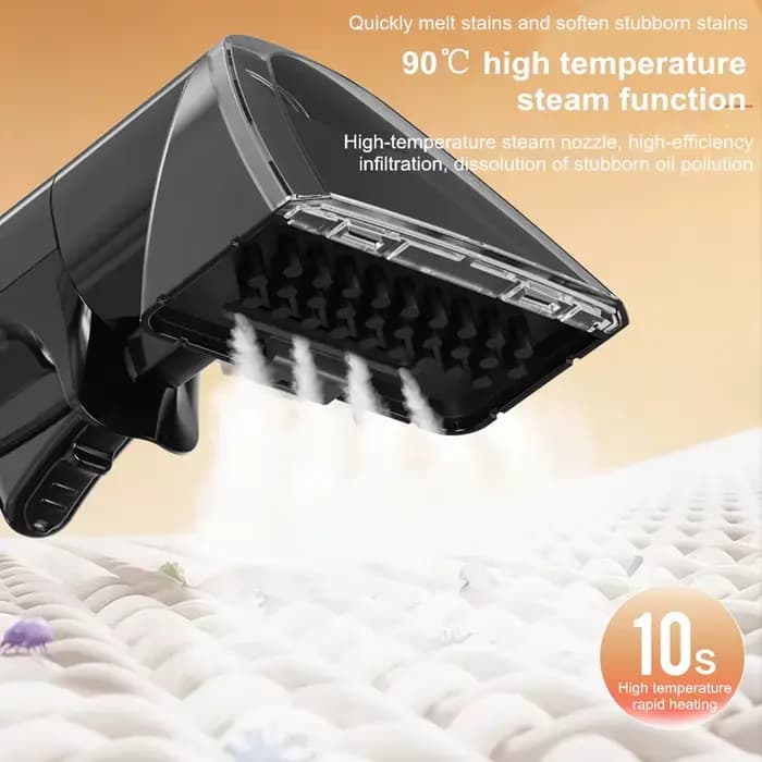 Nettoyeur vapeur portable pour tissus